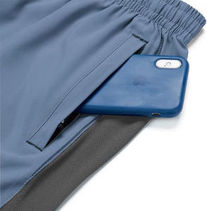 Fabricación por Contrato de Shorts Deportivos Retro de Algodón Grueso con Excelentes Margenes de Ganancia en Pedidos al por Mayor - Product Image 3