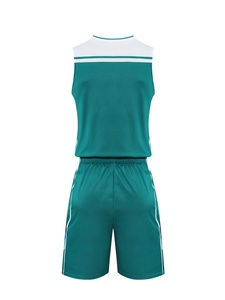 New Stylish Men's Basketball Uniform Custom Vacation Shirt 100% Polyester Team <b>School</b> Logo Quick Dry Breathable Summer Safety - Product Image 4