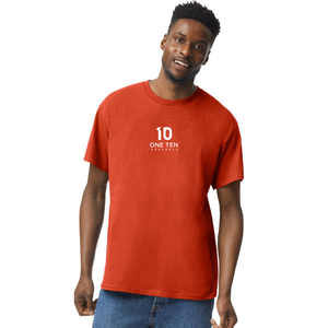 Camiseta para Hombre Adulto, Color Naranja Antiguo, Personalizada, de Algodón, Manga Corta, Cuello Redondo, Ropa Casual, Prenda Lisa al por Mayor - Product Image 2