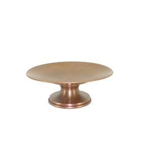 Round Wood <b>Cake</b> <b>Stand</b> with Metal Frame 2-Tier Display Rack for <b>Cakes</b> and Desserts Decorative <b>Stand</b> <b>Cake</b> <b>Stand</b> - Product Image 4