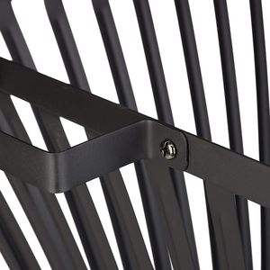 Support carré en métal pour foyer extérieur, brûleur à bois, support de cheminée, pour patio, jardin, camping, porte-bûches - Product Image 6