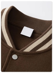 New Customized Men's Varsity <b>Jackets</b> Casual & Street Wear Breathable <b>Waterproof</b> <b>Winter</b> Polyester/Cotton Made Varsity <b>Jacket</b> - Product Image 3