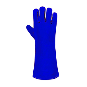 Leather Work <b>Gloves</b> With Reinforced Stitching Durable Industrial With Layer Split Leather Safety Working <b>Gloves</b> - Product Image 5