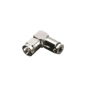 Connecteur BNC mâle coudé chromé de qualité supérieure pour câble audio-vidéo RF CCTV DVR - Product Image 5