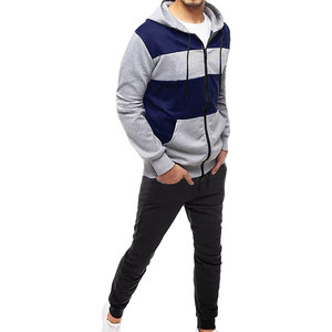 Hot Selling Fashionable Slim Fit Men Zipper Tracksuit Comfortable Athletic Gym Running Men Casual Sportswear <b>Zip</b>-<b>Up</b> Tracksuit - Product Image 6
