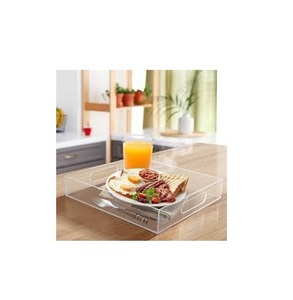 Bandeja para Servir Té y Café, Acrílica, para Regalo Promocional, Venta al por Mayor, Diseño Único - Product Image 1