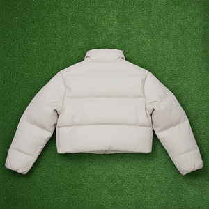 Chaqueta de plumón corta para hombre, estilo urbano, para invierno, con cremallera, impermeable, cortavientos, cálida, en oferta. - Product Image 4