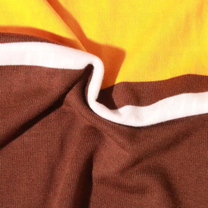 Maillot de rugby personnalisé respirant en polyester épais grande taille à manches longues avec rayures brodées, chemise de football universitaire unisexe - Product Image 3