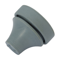 Passe-câble étanche Essentra en caoutchouc pour câblage d'armoire électrique, gris EPDM SR 1703 IP67