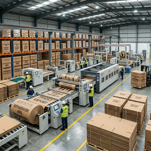 Recyclable Eco-Friendly Disposable Corrugated Shipping <b>Box</b> Handle Magnetic Closure Custom Logo/Graphic Design Gravure Printing - Product Image 6