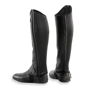 Polainas de Cuero PU Marrón Premium para Hombre y Mujer, Estilo Western, para Equitación, Duraderas, a la Moda, Personalizables - Product Image 1