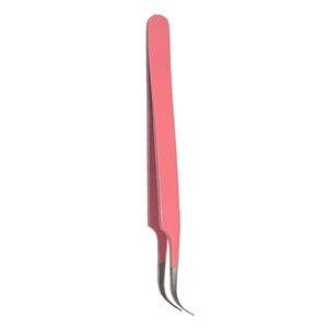 Pinces ergonomiques pour extensions de cils, application confortable et travail de beauté professionnel - Product Image 3