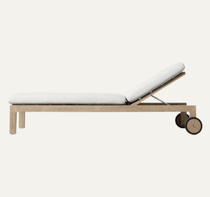 Silla de Playa Moderna de Madera Maciza Ecológica Amangiri para Hotel y Jardín, Silla de Piscina para Villa, Tumbona de Lujo - Product Image 3