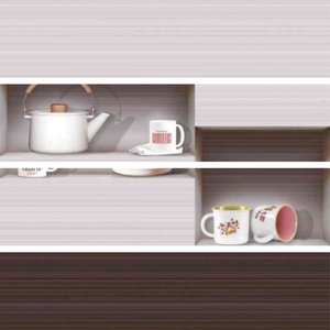 Elegante azulejo de cerámica blanco brillante de 300x600 mm, diseño minimalista para interiores de oficinas corporativas y edificios comerciales. - Product Image 2