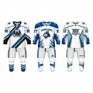 Uniformes de Hockey sobre Hielo al Por Mayor, la Mejor Edición en Ropa Deportiva, Servicio OEM ODM, Secado Rápido, Anti-UV, Ecológicos, Ligeros y Elásticos - Product Image 6