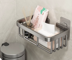 Moderno Soporte de Papel Higiénico de Pared Sin Perforaciones, Dispensador de Toallas y Papel para Baño, Estante de Almacenamiento para Uso en el Hogar y Sala de Estar - Product Image 4