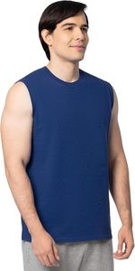 Camisetas sin mangas para hombre, personalizadas con logotipo, de corte muscular, transpirables, bordadas, para entrenamiento, de poliéster/algodón, para gimnasio, precio de fábrica. - Product Image 6