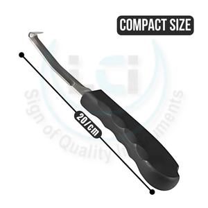 Hoof Knife Double <b>Edge</b> <b>Plastic</b> Handle Hoof knife Available in Wood Handle and <b>Plastic</b> handle <b>Trimming</b> Tools by Life Care Instr. - Product Image 6