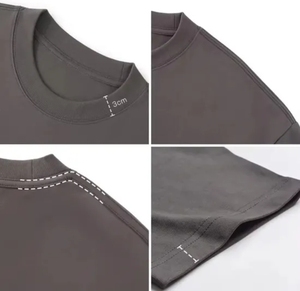 Camiseta Personalizada para Hombre con Lavado Ácido, 100% Algodón, Ecológica, de Secado Rápido, Suave y Cómoda, con Impresión de Logotipo OEM, Ropa Casual, Proveedor al por Mayor - Product Image 2