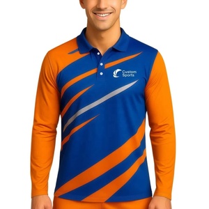 Custom Sublimation Printed <b>Men</b> <b>Long</b> <b>Sleeve</b> Indigenous Art <b>Polo</b> <b>Shirt</b> Aboriginal Snake Graphic Fishing Golf Jersey <b>Shirt</b> - Product Image 4
