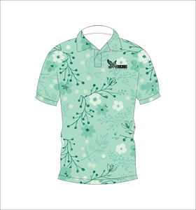 Custom Mens Floral <b>Polo</b> Shirt Short Sleeve Golf <b>Polo</b> Shirt Sublimation Performance Casual <b>Sports</b> <b>Polo</b> - Product Image 3
