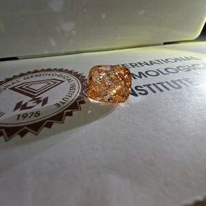 Diamante Cultivado en Laboratorio, Corte Cojín, Color Rosa Intenso, 7 Quilates, Certificado IGI, VS2, para Joyería, Venta al Por Mayor - Product Image 5