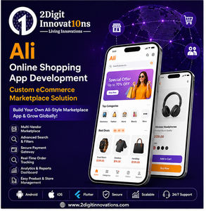 Desarrollo de Aplicaciones de Compras en Línea Ali por 2Digit Innovations |   Solución Personalizada para Plataformas de Comercio Electrónico para /Linux/MAC/ Stock - Product Image 2