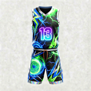 Kit de Iniciación de Baloncesto Amateur: Conjunto Económico de Camiseta y Pantalones Cortos para Principiantes, Práctica y Juegos en Canchas Locales - Product Image 4