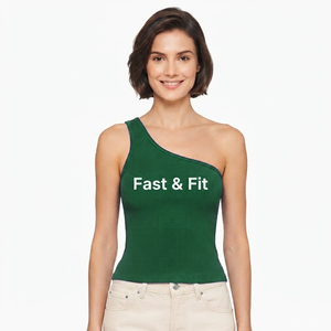 Meilleur fabricant, prix bas, haute qualité, grande taille, personnalisation décontractée, séchage rapide, respirant, débardeur tricoté pour femme - Product Image 4