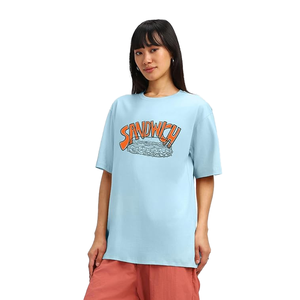 Camisetas Estampadas de Verano para Mujer, Cuello Redondo, Manga Corta, Corte Ajustado, Informales, de Uso Diario, Talla Grande, de BD - Product Image 1