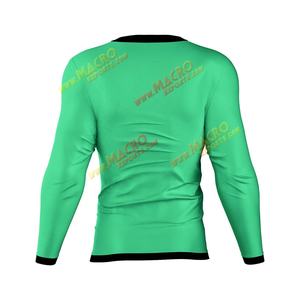 Camisetas de compresión de gimnasio surf de manga larga logotipo personalizado UV BJJ Rashguard MMA sublimado para hombre Rash Guard DHL sublimación FEDEX OEM - Product Image 2