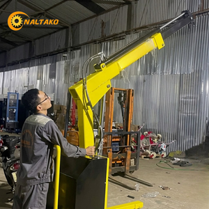 Naltako 1.2 Ton Electric Mini Hydraulic Crane 3.5m Lift 360 Rotation for Mezzanine Floor and Material Handling - Product Image 6