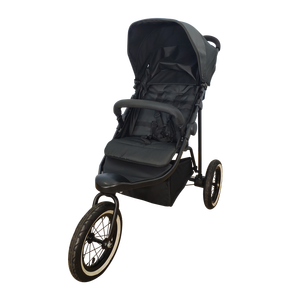 Cochecito de bebé portátil de lujo para paseos urbanos, con suspensión, plegado con una mano, cesta grande, freno de un solo paso, ideal para correr, superventas - Product Image 2