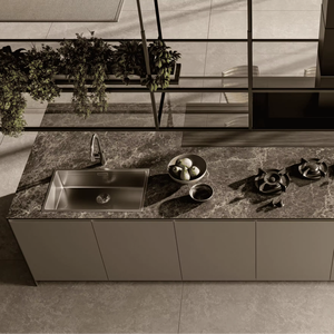 ตู้ครัว MDF แบบสั่งทำ JY Project ลายหินควอตซ์ ดีไซน์ทันสมัย หรูหรา ครบชุด เป็นมิตรกับสิ่งแวดล้อม ติดตั้งง่าย - Product Image 2