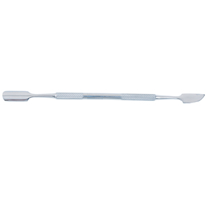 Pousse-cuticules professionnel en acier inoxydable durable avec poignée texturée pour un contrôle facile, double extrémité - Product Image 2