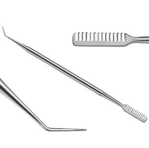 เครื่องมือยกขนตาคุณภาพสูงทำจากสแตนเลส เครื่องมือแยกขนตา - Product Image 1