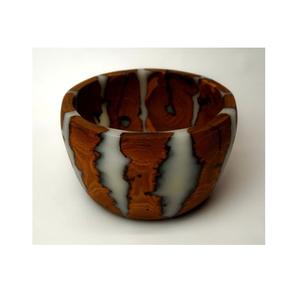 Tazón de Madera y Resina Epoxi Hecho a Mano, Libre de BPA, Apto para Lavavajillas y Ecológico, para Accesorios de Cocina de Lujo y Servicio Decorativo - Product Image 4