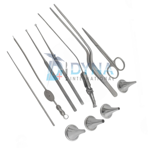 High Quality Dynaintl Myringotomy Instruments <b>Set</b> DI-2026-02-85 CE Certified ENT Manual Class I Instruments 11 Pcs - Product Image 4