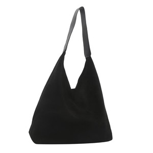Sac à bandoulière pour femme en daim rétro de haute qualité, grande capacité, décontracté, polyvalent, pliable, sac fourre-tout - Product Image 2