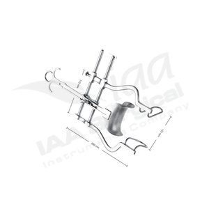IAA เครื่องมือผ่าตัดชุดรั้งท้องสแตนเลสเกรดทางการแพทย์เครื่องมือที่ผ่านการรับรอง CE คลาส I - Product Image 3