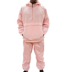 Custom <b>Men's</b> Polyester Zip up Blank Oversized pullover Windproof <b>Jacket</b> and <b>Track</b> Pants Sets Nylon Tracksuits <b>for</b> <b>Men</b> - Product Image 4