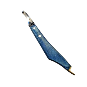 Cuchillo para Herraduras, Recortador de Pezuñas para Ganado y Ovejas, Acero Inoxidable, Diseño para Mano Izquierda y Derecha, Corte de Herraduras con Mango de Madera - Product Image 4