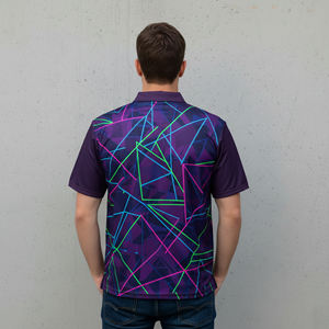 Polo de Golf de Alta Calidad y a la Moda, 100% Poliéster Sublimado, Manga Corta, Cuello Camisero, Transpirable - Product Image 6