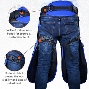 Tablier innovant pour maréchal-ferrant, kit d'outils pour maréchal-ferrant, boucle de suspension robuste avec ceinture réglable, respirant, vétérinaire - Product Image 4