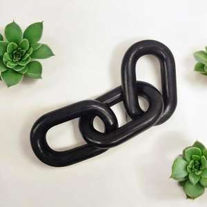 Chaîne en résine grande taille, maillons colorés pour décoration murale, séparateur de pièce DIY et accessoires de rideaux - Product Image 6