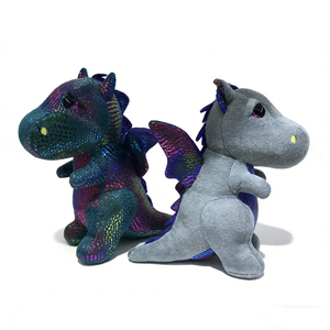Peluche de dragon fantastique personnalisée, jouet de dragon scintillant, poupée en peluche de dragon galaxie brillante - Product Image 1