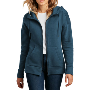 Sudadera con Capucha de Alta Calidad para Mujer, Transpirable, para Invierno y Otoño, Ecológica, Forrada de Algodón y Felpa, con Bolsillos y Cierre Completo - Product Image 5
