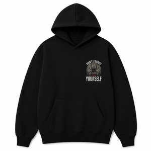 Sudadera con Capucha de Invierno para Adultos Unisex con Diseño de Araña, 100% Algodón, Tejido de Felpa, con Bolsillo, Transpirable y de Secado Rápido - Product Image 1