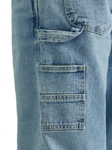 Anti-bacterial High Quality Men Denim Cargo Jeans Pants Fashion Custom Logo Winter and Manufacturing Quick Dry Breathable - Product Image 5
