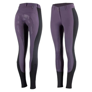 Leggings d'équitation ajustés personnalisés avec votre propre logo et design, dernière collection, pour femmes. - Product Image 1